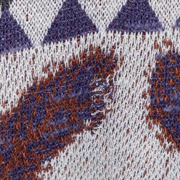 Santa Fe Linen Blend Overall Handle Long Sleeve Knit Lightweight Sweater Men's Used