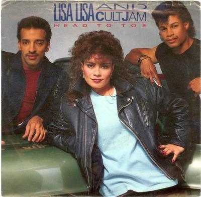 7inch Record LISA LISA & CULT JAM - Head To Toe 3807008 Columbia 1987 US Latin Used