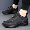 2025 New Handmade Mens Slip On Shoes Luxury Brand Mens Sneakers Wear-resistant Travel Walking Shoes Antiskid Male Outdoor Shoes