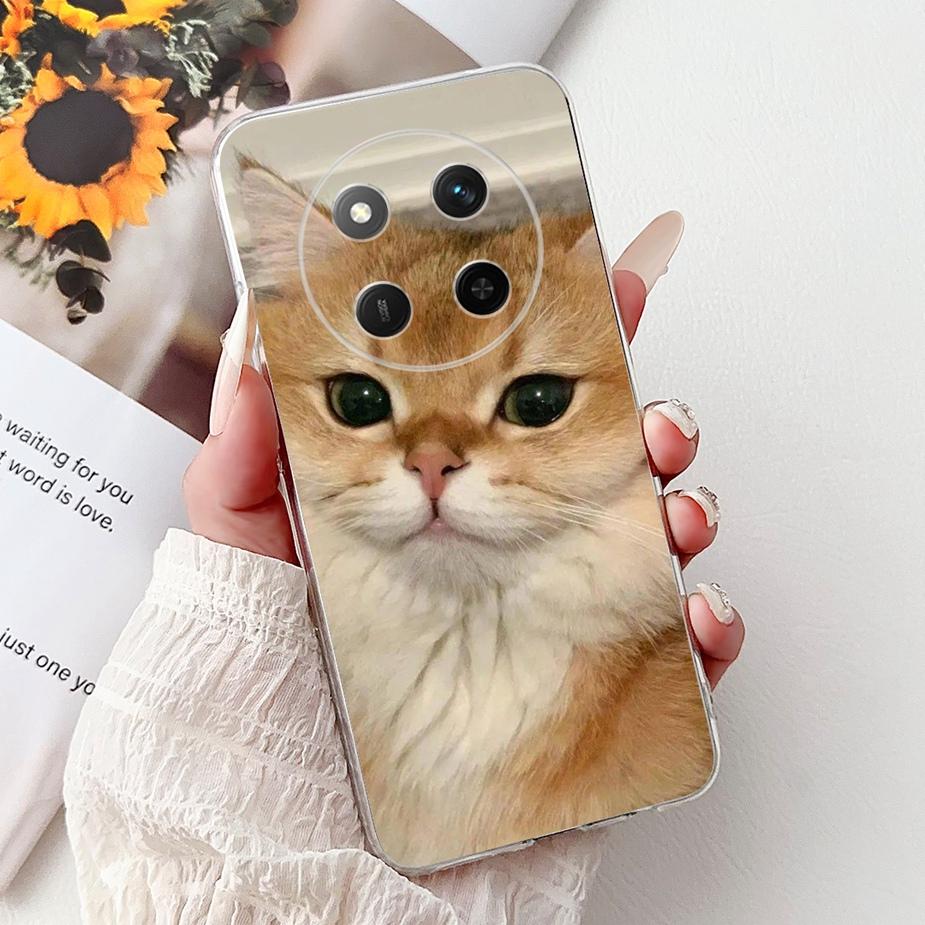 For Honor Magic 7 Lite Case BRP-NX1 2025 New Luxury Painted Cover Clear Silicone Soft Slim Phone Case For Honor Magic7 Lite Bags
