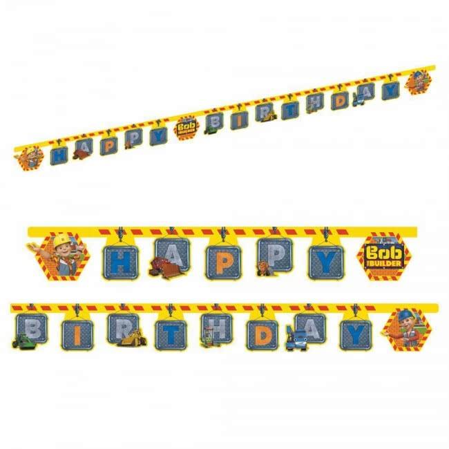 Bob the Builder Happy Birthday Banner