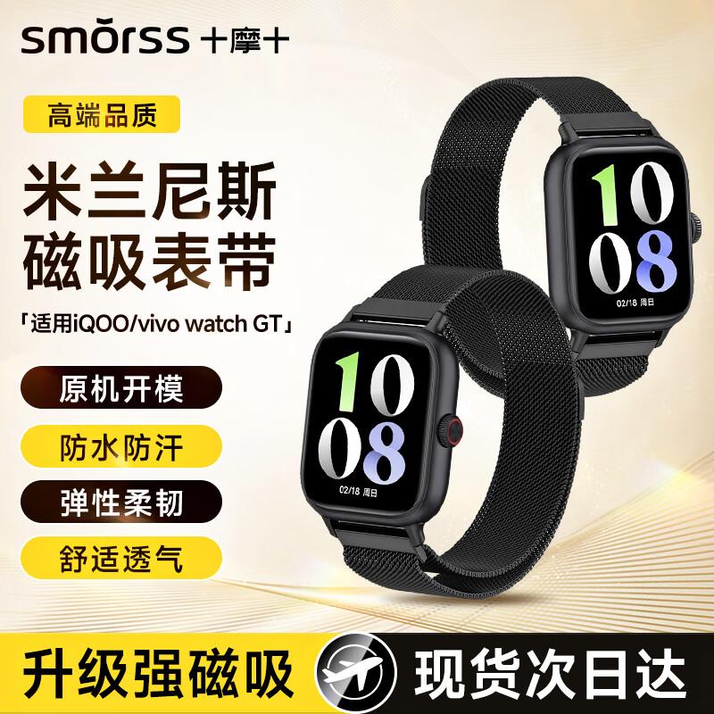 Smorss Smartwatch Accessories for Vivo & iQOO Watch Series