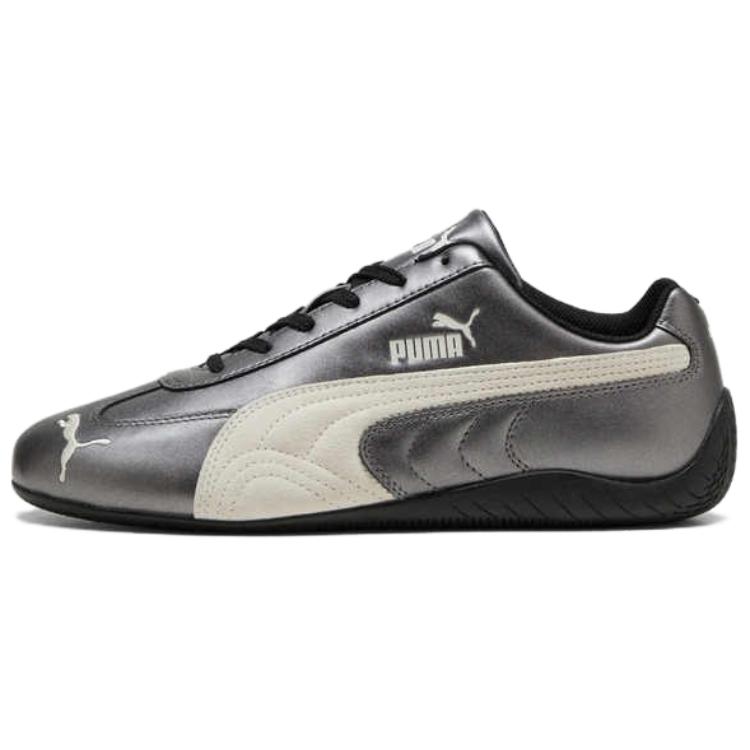 Puma Speedcat Metallic Pack - Černo-bílé unisex tenisky Teplá bílá 403689-02