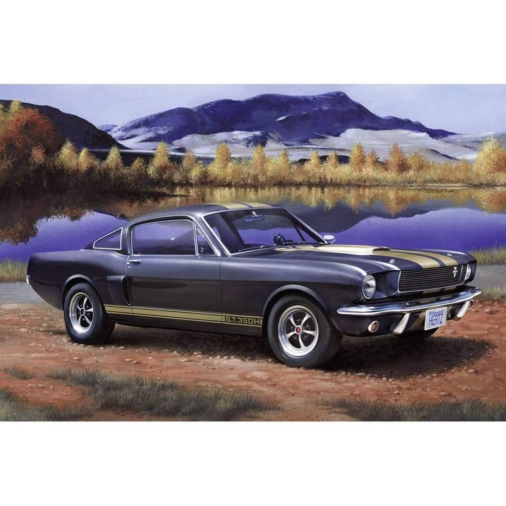 German Level  Revell  1 24 Shelby Mustang Gt350h 07242 Plastic Model