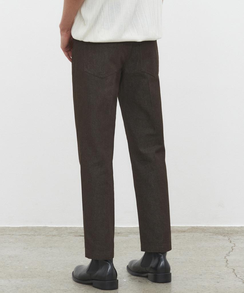 DECET Dawn Cropped Tapered Jeans Dcpt001Cpbrown
