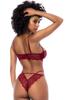Two-Piece Set Raspberry Color Mal8878 Rosw
