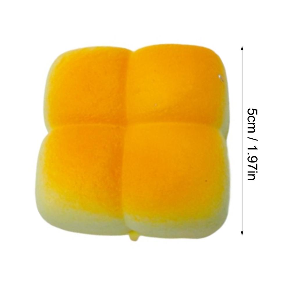 New Mini Bread Slow Rising Squishy Toy Silent Soft Emotional Release and Stress Relief Toys Realistic Bun Sensory Toy Gifts