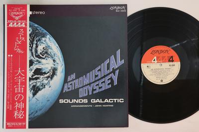 LP Record SOUNDS GALACTIC - An Astromusical Odyssey SLC4545 LONDON 1971 Japan Obi Pop Used