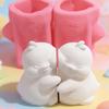 Artistic Animal Shaped Silicone Mould Featuring Pig Koala And Bird Pattern Suitable For Handmade Candle And Craft