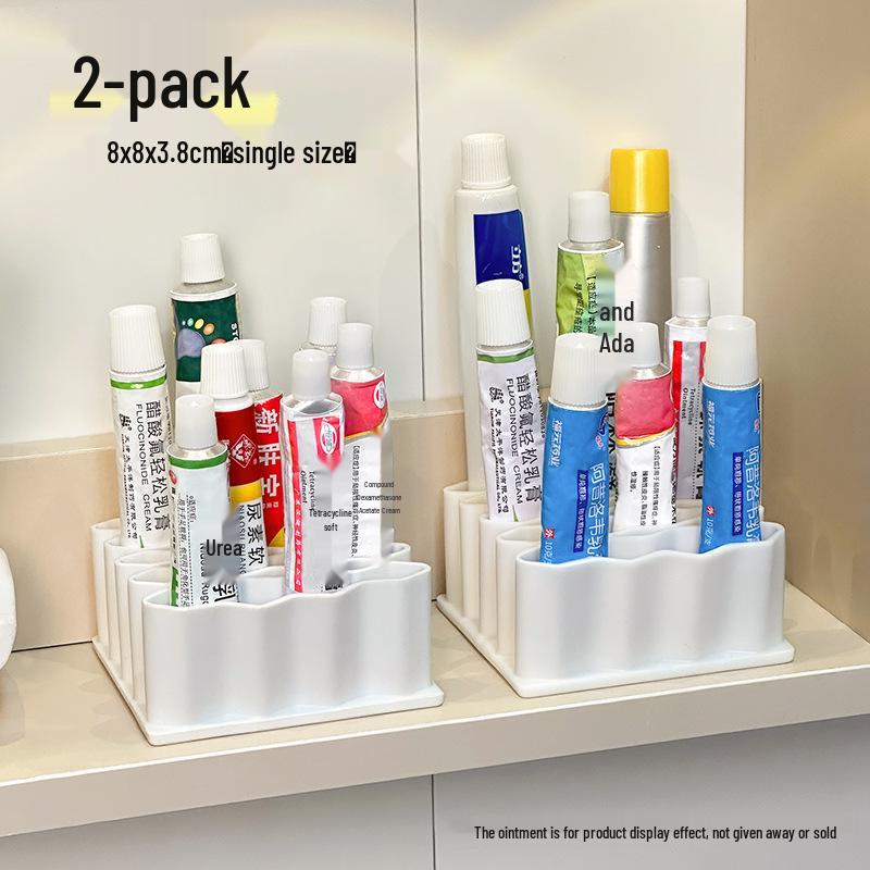 Silicone Ointment Storage Rack - Desktop Cosmetic Organizer