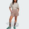 Adidas Originals Essentials SS25 Fashion Simple Comfortable Loose Sports Shorts Women Shorts Brown JD1508