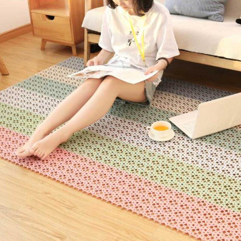 Bathroom Assembly Non-Slip Puzzle Mat/Pad Step Stool Toilet