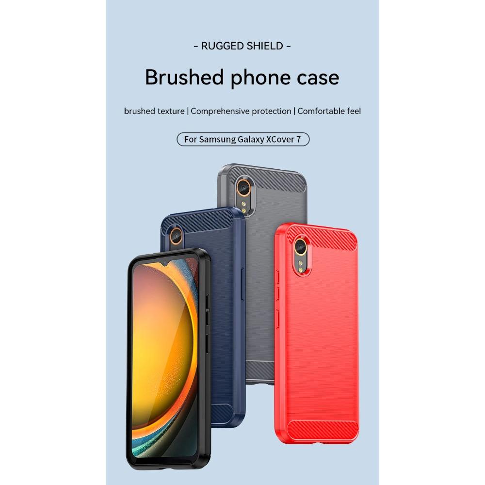 Armor Flexible TPU Case for Samsung Galaxy XCover 7 Protective Cover Shockproof Business Full Protection Colorful Cover