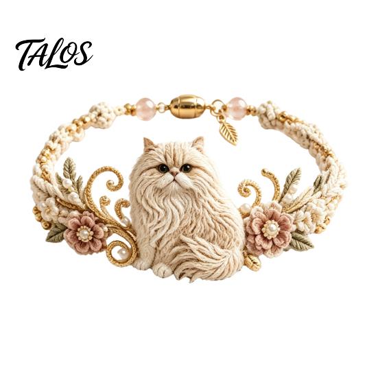 Fournitures pour la fabrication de bracelets Kit Animal Tissé DIY, Kit Fait Main Renard Chat Cerf Oiseau Loisirs Créatifs, Ensemble Crochet Floral pour Débutants Adultes Arts et Artisanat