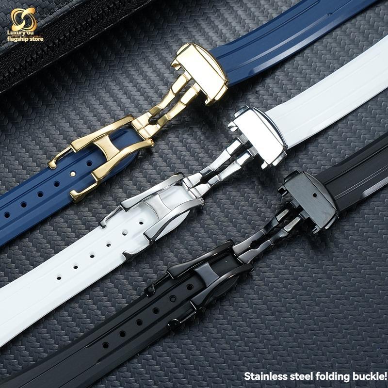 For Omega&Swatch Joint Series Watch Super Moon Seamaster 300 Series Men's Watch High Quality Silicone Waterproof Watch Strap