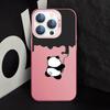 Soft Shell Phone Case for iPhone 14 15 16 Plus 11 12 13 Pro Max 16e Cute Cartoon Panda