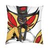 Moderno Hazbin Alastor Cuscino da Divano Buddy Copricuscino Morbido Cartone Animato Anime Federa Decorativa per la Casa