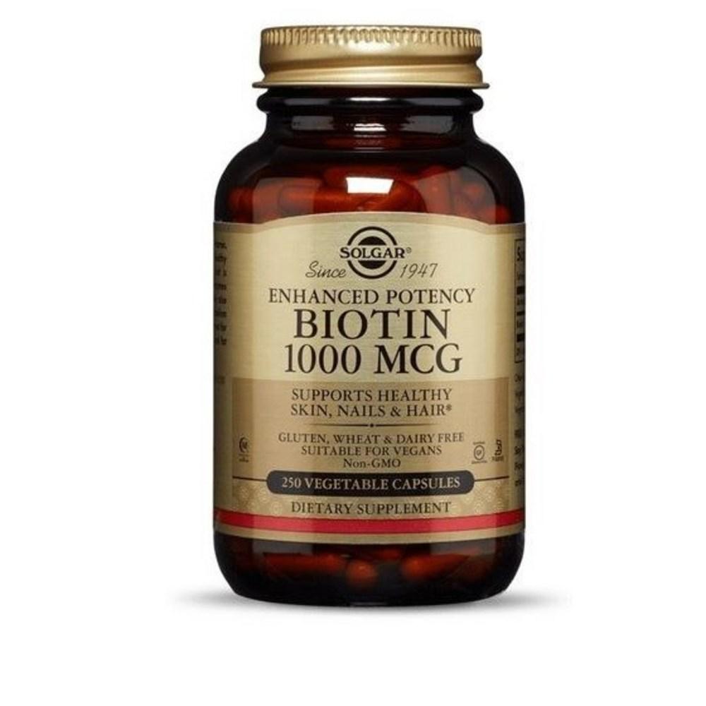 Solgar Biotin 1000mcg 250 Tablets 2 Pcs