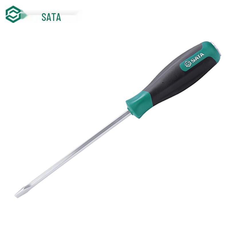 SATA T-Series Flathead Thru-Tang Screwdriver Steel