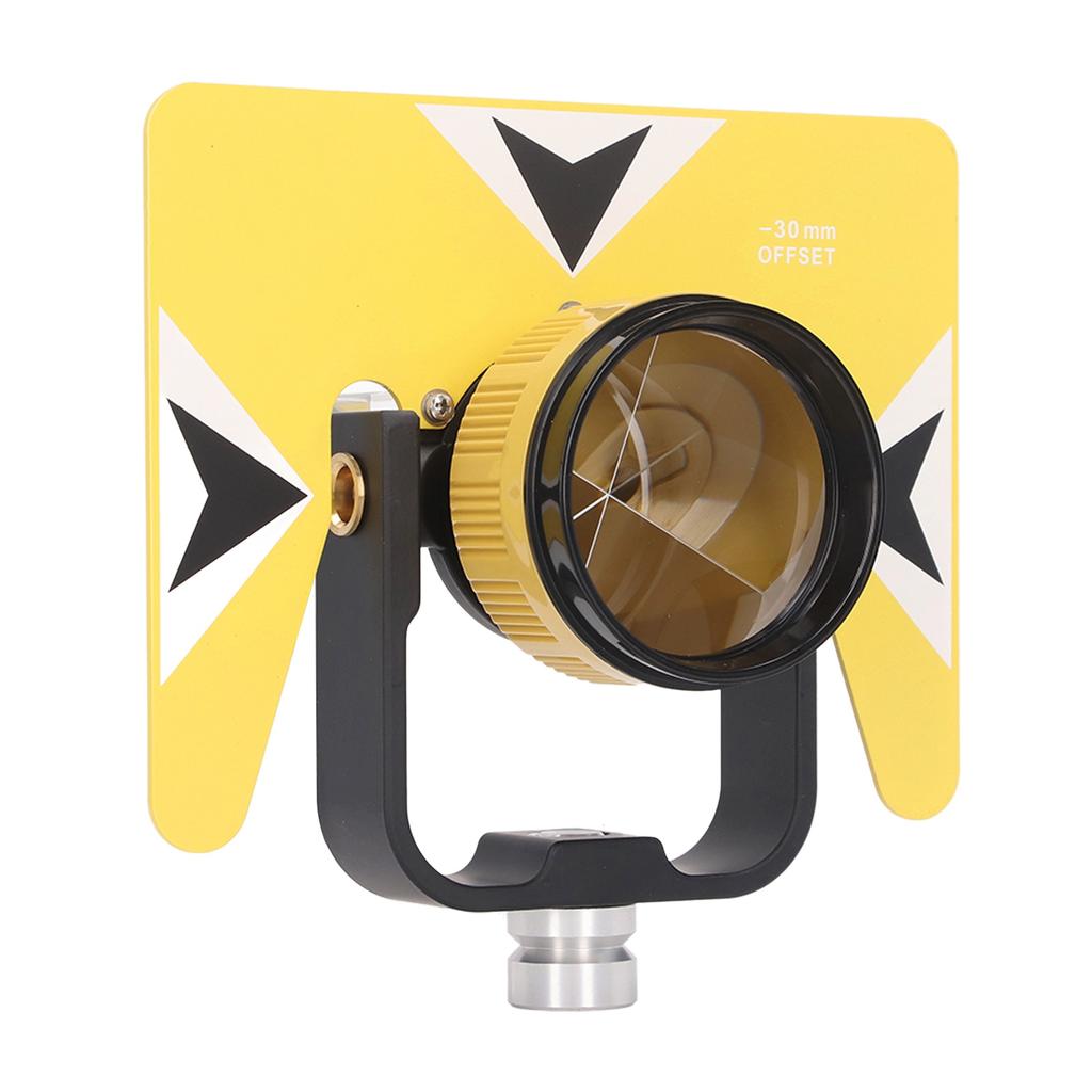 Circular Prism Lens Glass Camera Prism for Photography Surveying Mapping 64mm Effective Diameter