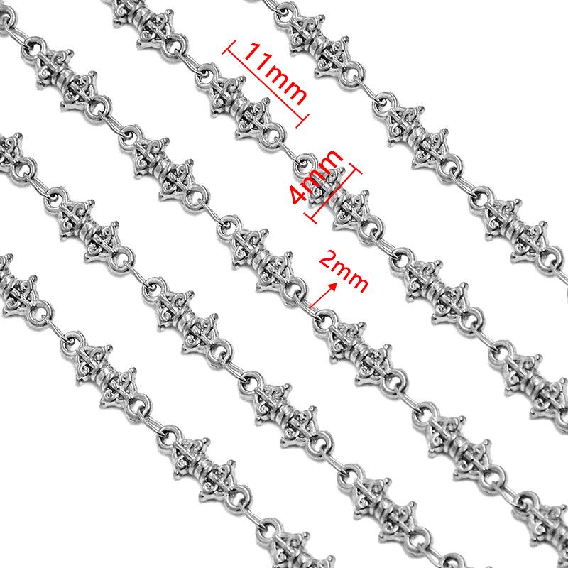 18K Gold Plated Stainless Steel Heart, Butterfly, Four-Leaf Clover, Shell Chain Bracelet/Necklace, 50cm.