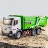Huina Modello Veicoli da Ingegneria Statici in Lega Semi-Metallo Scala 1/50 Diecast Camion Miscelatori per Miniera Camion Ribaltabile Giocattoli per Bambini per Ragazzo Regali di Natale