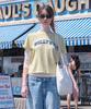 Loukeullaesig Hollywood Baby Tee_Yellow [Lc262Ts15Ye]