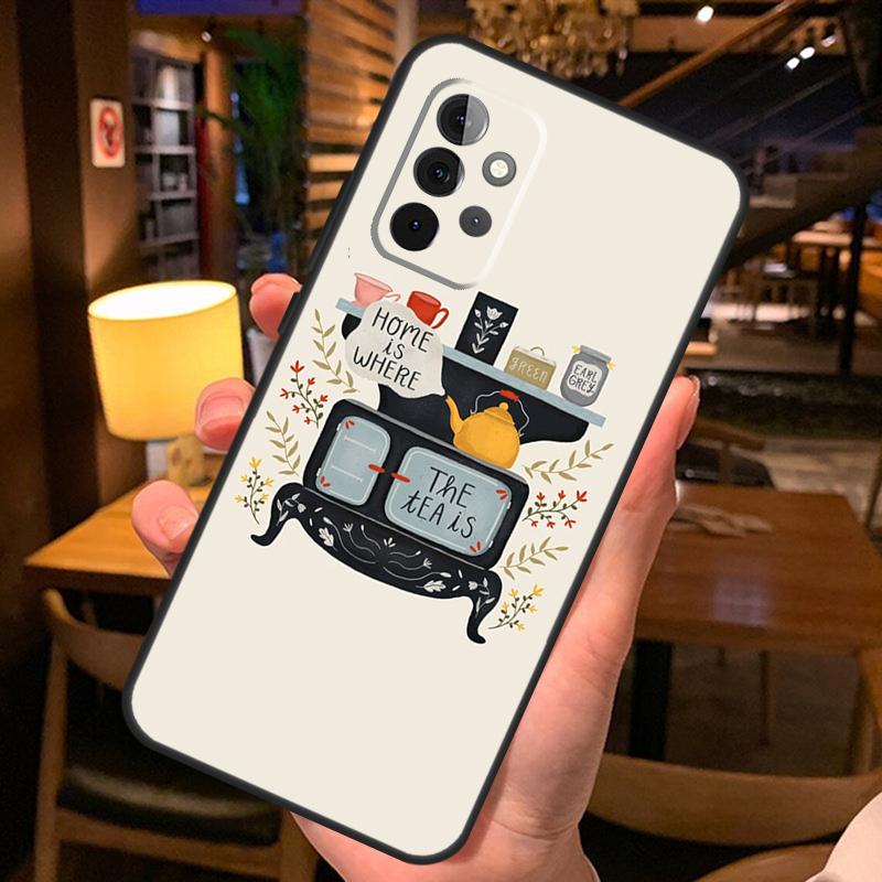 

Cozy Autumn Cottage Case For Samsung Galaxy A52 A12 A22 A32 A42 A51 A71 A13 A23 A33 A53 A14 A54 A34 Phone Cover Samsung A52