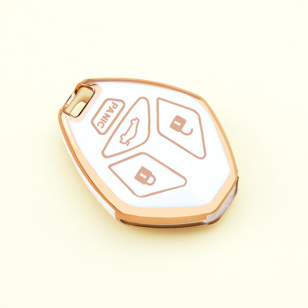 

For Mitsubishi Lancer Evolution Galant Eclipse Fashion TPU Car Key Case Remote Key Chain Cover Shell Remote Keyless Protect