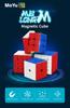 MoYu Meilong 3M Magic Cube, Magnetic Stability, Stickerless, Brain Training, Smooth Rotation, Professional Grade, 3x3 [Used]