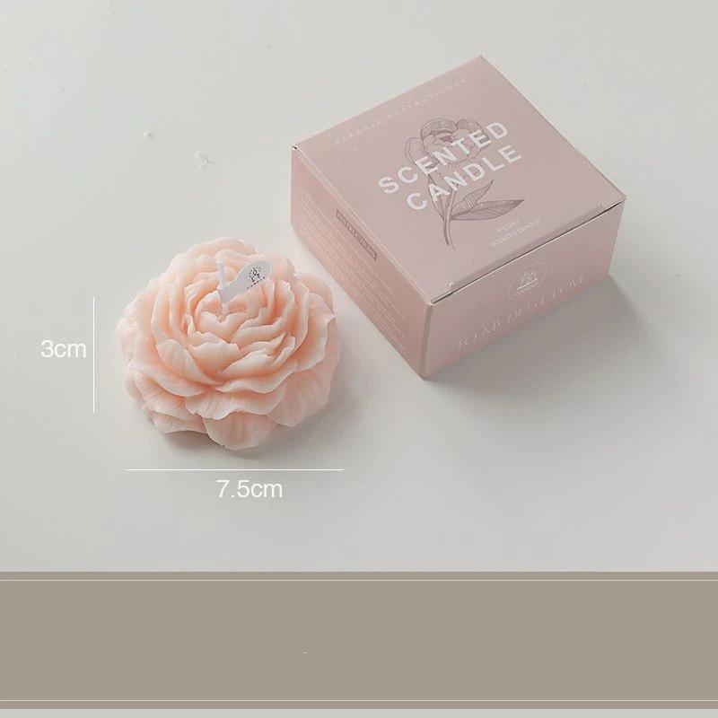 Peony-Shaped Scented Candles: Beautiful, Creative Floral Birthday and Holiday Gifts