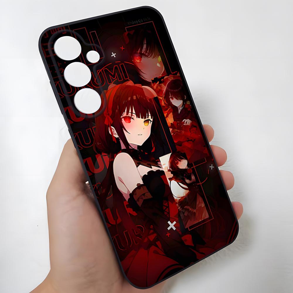 Anime Date A Live Tokisaki Kurumi Niedliche Handyhülle Für Samsung S26 Ultra S25 Edge Ultra S23 S22 S21 S20 Ultra Plus S24 Fe Glas C