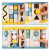 Eleven In One Multifunctional Bead Wrapped Treasure Box Fishing Block Early Education Game Bead Wooden Children's Puzzle Toy