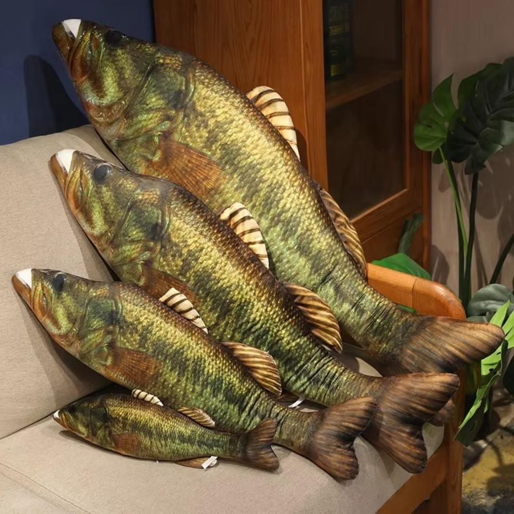 Soft Comfortable Simulation Fish Plush Toy 40/60cm Fish Cushion Pillow  Birthday Gifts