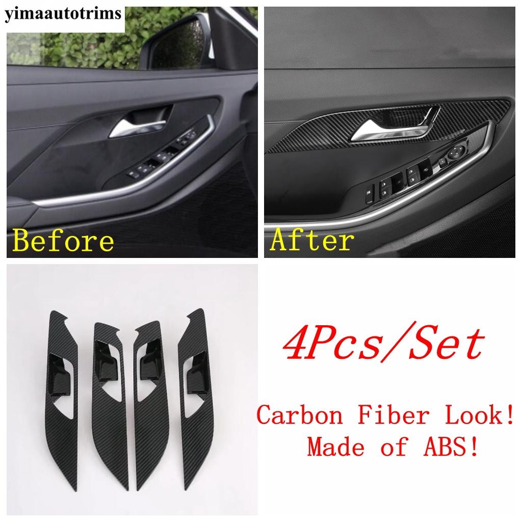 For Hyundai Creta  -  Window Lift Head Light Steering Wheel Gear Air AC Vent Outlet Cover Trim Carbon Fiber Accessories
