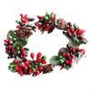 Artificial Christmas Candle Garland for Wedding Dining Table Decoration Style A