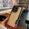 Bumper Case For iPhone Xr X Xs Max Contrast Color Lens Protection PC Case Cover for iPhone 11 12 13 14 15 16 Pro Max 7 8 Plus