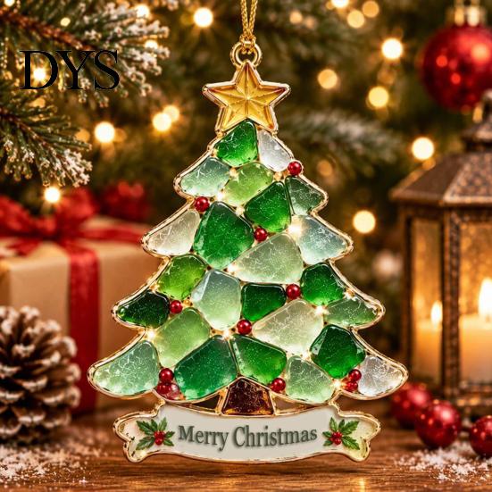Decorative Xmas Gift Acrylic Christmas Ornament, 2D Flat Snowman Heart Star Hanging Pendant, Thoughtful Present Tree Holiday Home Party Decor,