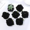 Premium Velvet Artificial Rose Heads for DIY Brooches and Clothing Accessories