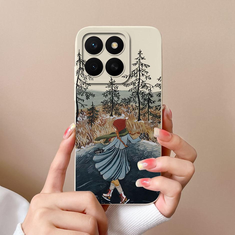 

Case For Honor X8c 4G Pretty Sweet Girls Silicone Soft Protective Back Cover For HonorX8c Honor X 8c 4G Ultrathin Fundas Bumper Honor X8c 4G