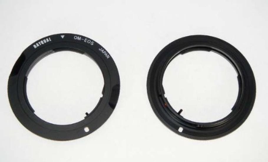 Rayqual Mount Adapter Olympus OM Canon in OM-EOS [Lens Body EF] (Made Japan)