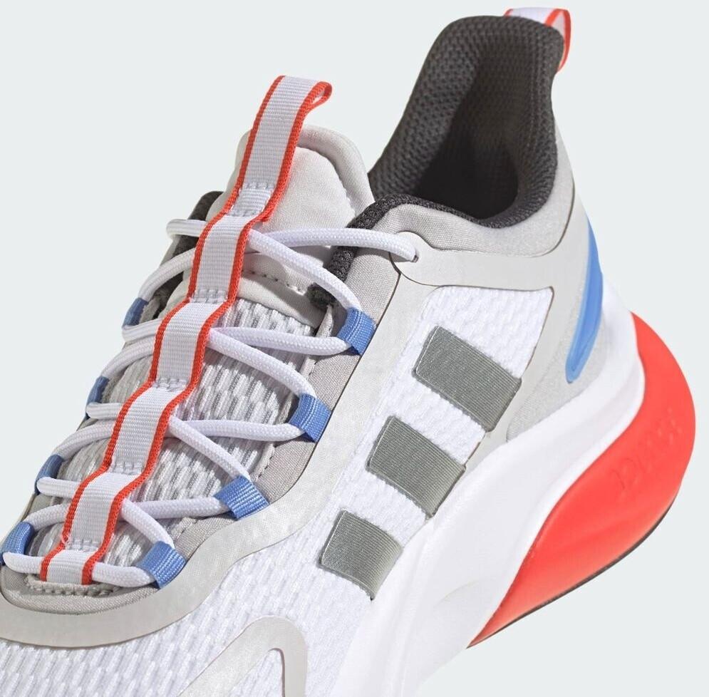 Кроссовки Adidas AlphaBounce+ Sustainable Bounce облачно-белый/серебристый металлик/синий фьюжн