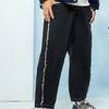 Li Ning Jeans Men's Black Moderate Straight Fit Pants AJQR021-2