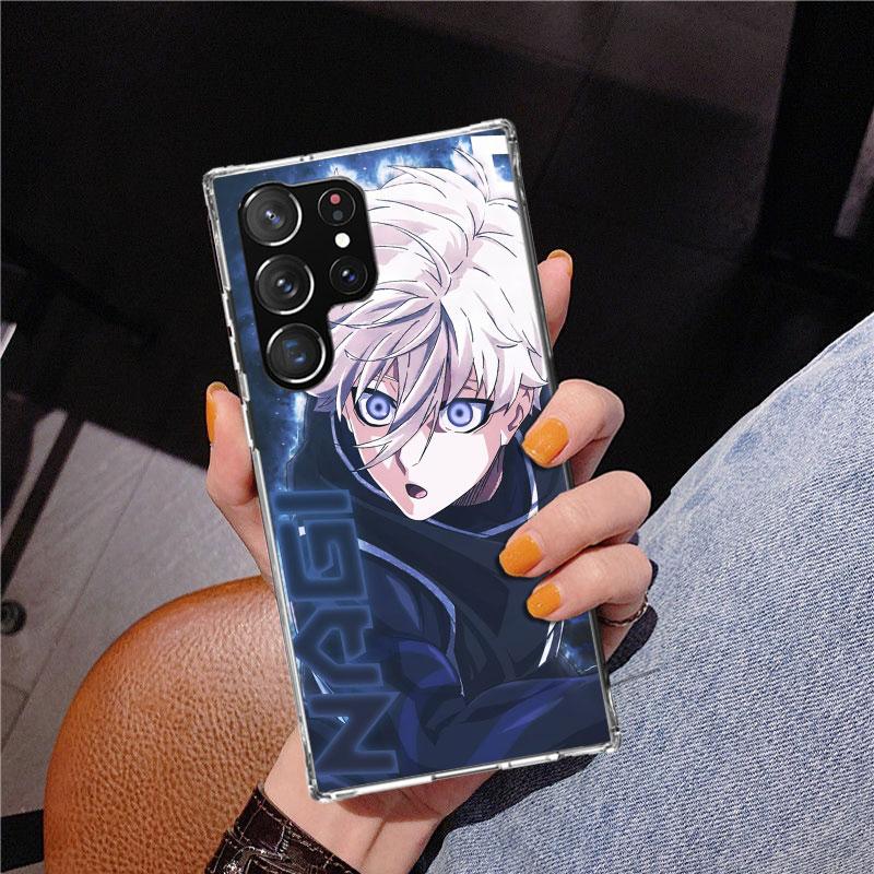 Blue Lock Nagi Seishiro Phone Case For Samsung Galaxy S24 S25 Edge S26 Ultra S23 S22 S21 Plus S20 FE + Personalized Print Cover