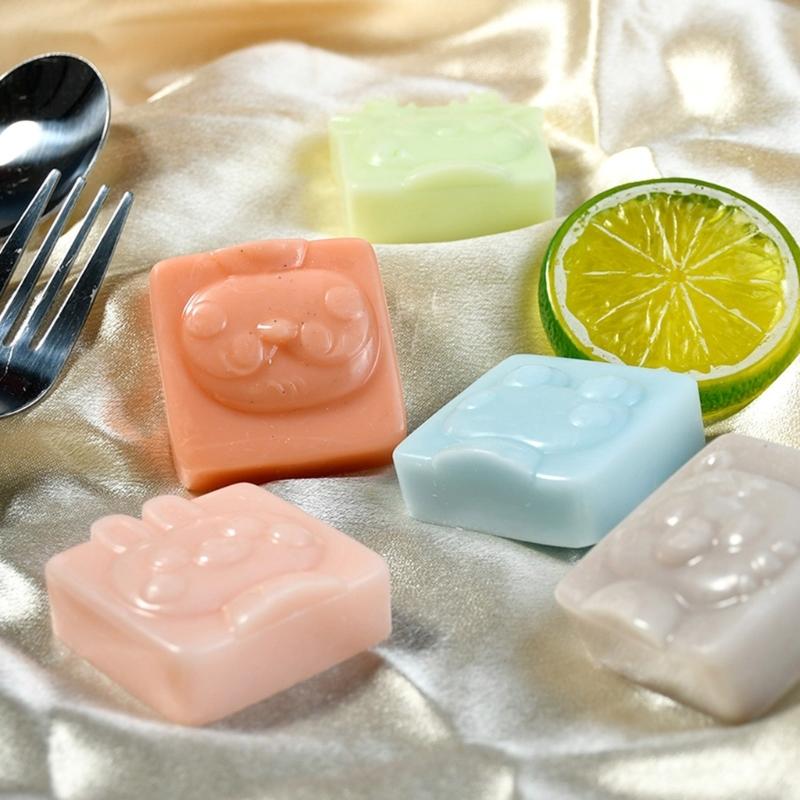 Flexible Silicone Baking Molds Unique 6 Cavity Animal Silicone Molds for Creative Bakers and DIY Dessert Making