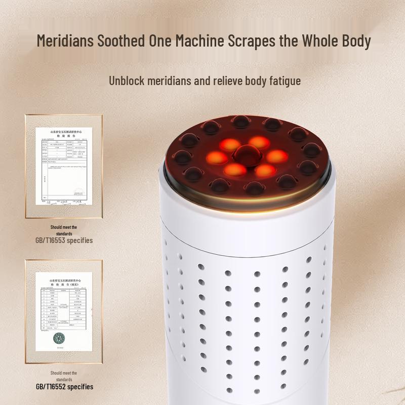 Portable Bianstone Moxibustion Device Kit