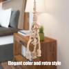 1.5M E27 Base Vintage Hanging Hemp Rope for Light Retro Lamp Ceiling Pendant (1 Head)