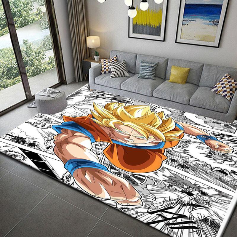 

Dragon Ball Majin Buu Design Floor Carpetanime soft washable cartoon floor carpet 60x90cm