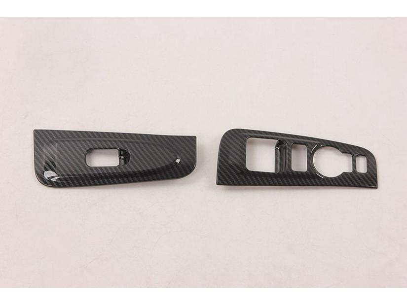 2020 H-1/Grand Starex Black Carbon Fiber Armrest Frame (Right Side)