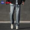 NASA GISS Men's Retro Wide-Leg Denim Jeans